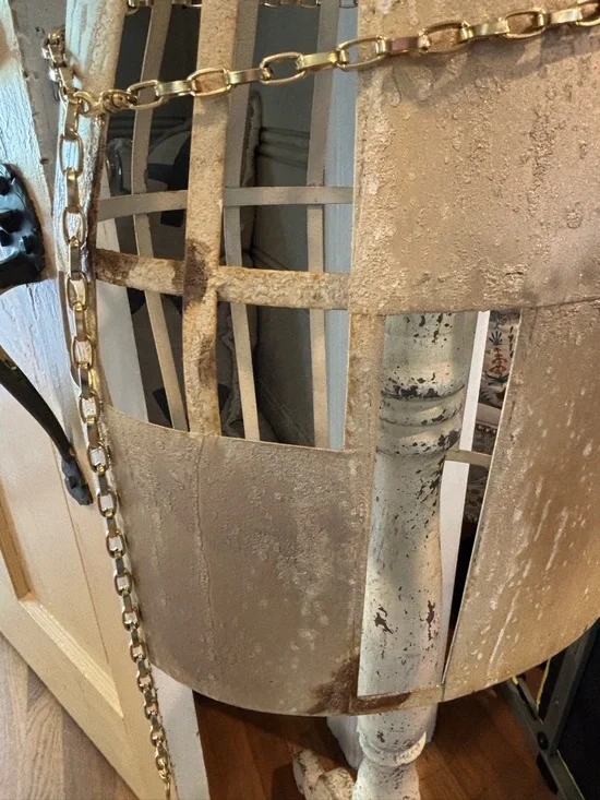 Gold YOCHI NY Chain Belt with Crystal Oval Accents - Picture 4 of 4